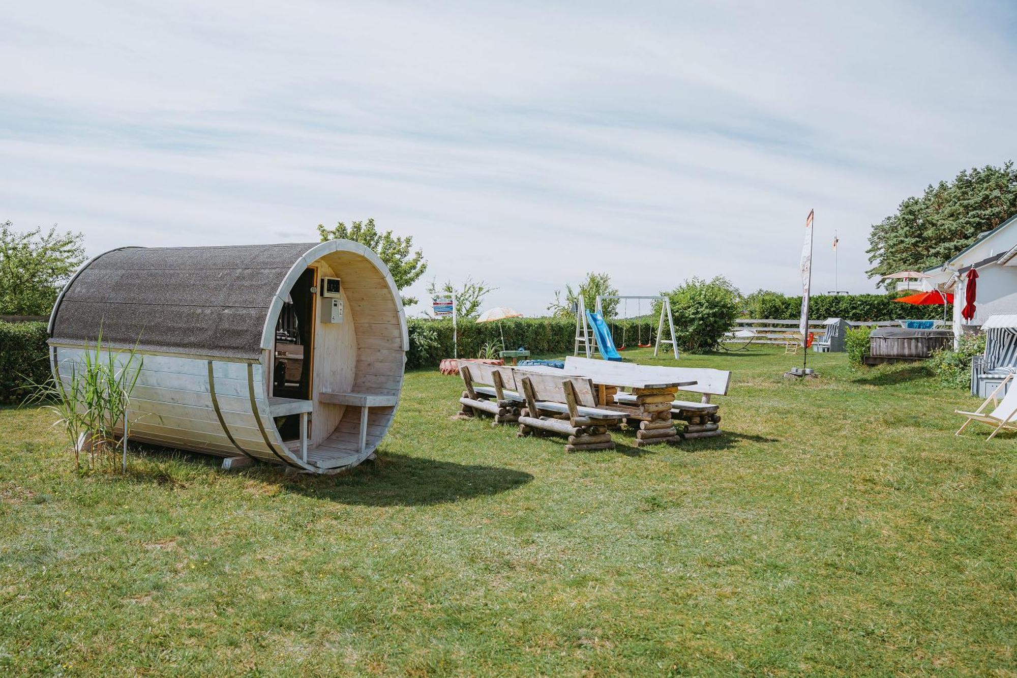 Ferienhaeuser Insel Usedom Haus Samara 8 - Blick Aufs Achterwasser! Whirlpool Und Sauna Lutow Εξωτερικό φωτογραφία