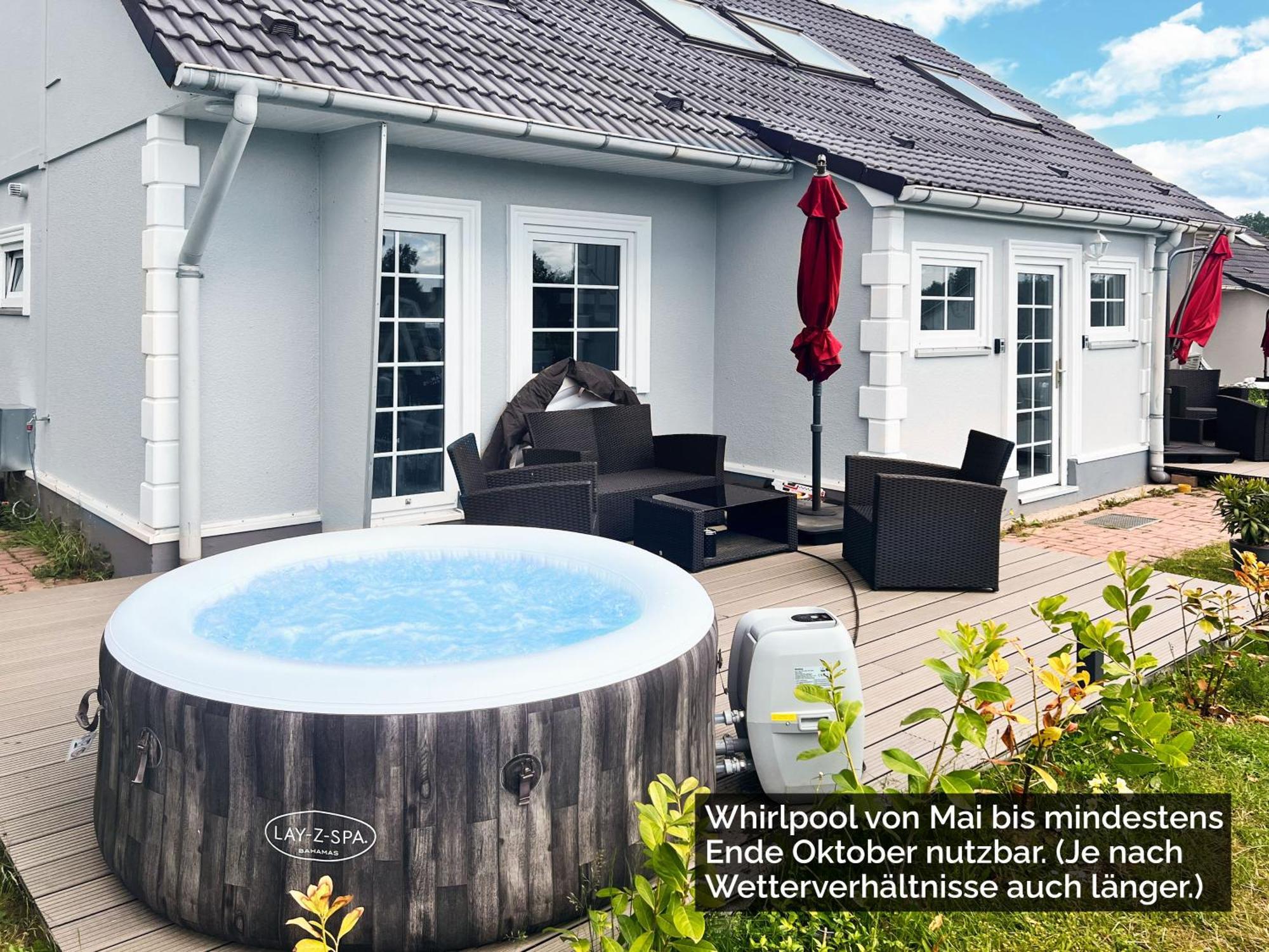 Ferienhaeuser Insel Usedom Haus Samara 8 - Blick Aufs Achterwasser! Whirlpool Und Sauna Lutow Εξωτερικό φωτογραφία
